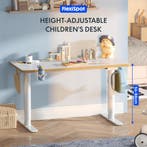 Zit sta bureau - Elektrisch - Verstelbaar - 110x52 cm - Wit, Verzenden, Zo goed als nieuw