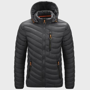 Luxe Heren Lichtgewicht Puffer Jas met Capuchon - Warm & Sti, Verzenden, Nieuw