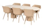 Hartman Sophie/Valencia ovale tuinset voor 6 personen, Tuin en Terras, Tuinsets en Loungesets, Verzenden, Nieuw, Kunststof, Tuinset