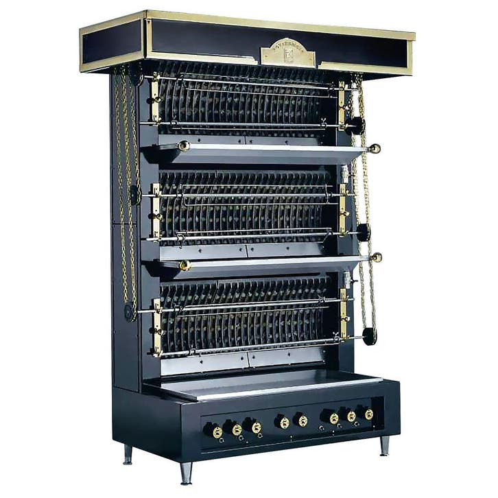 GGM Gastro | UBERT | Vlammenwand grill - 60kW - met 8 |, Tuin en Terras, Barbecue-accessoires, Verzenden