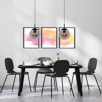2dekans | Steinhauer - hanglamp - Bollique - zwart - glas, Ophalen of Verzenden, Zo goed als nieuw