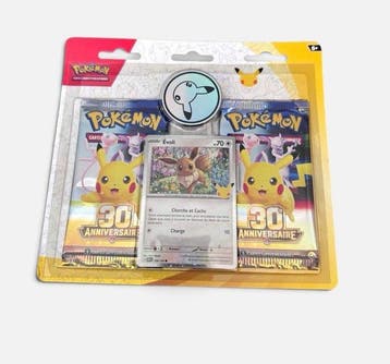 Pokémon - 1 Blisterverpakking - 30th Year Anniversary - Mega, Nieuw