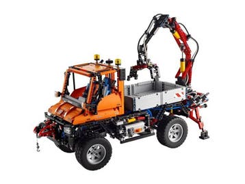 LEGO Technic Unimog U400 - 8110 - Pneumatische kraan en, Verzenden, Nieuw