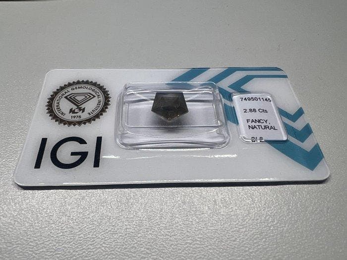 1 pcs Diamant (Natuurlijk) - 2.88 ct - Gemengde slijpvorm -, Sieraden, Tassen en Uiterlijk, Edelstenen