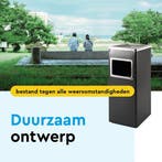 2dekans | BRASQ Staande Asbak Zwart - Buiten Asbak met 16, Ophalen of Verzenden, Zo goed als nieuw