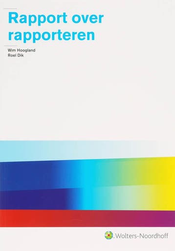 Rapport over rapporteren 9789001411060, Boeken, Verzenden, Zo goed als nieuw