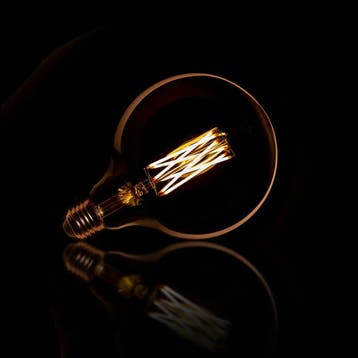 Lichtbron LED [G125] - Amberkleurig - Glas (Internet, Ophalen of Verzenden, Nieuw