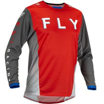 Cross-shirt Rood Fly Racing Kinetic - MAAT L, Verzenden, Nieuw met kaartje, Motorcrosskleding, Fly Racing