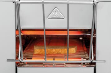 Bartscher Doorlooptoaster | MINI-XS | RVS | Enkel | Max. 90/, Ophalen of Verzenden, Nieuw in verpakking