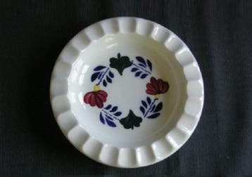 Boerenbont asbak diameter 12,5 cm (Boerenbont servies), Verzenden, Nieuw, Aardewerk, Overige typen
