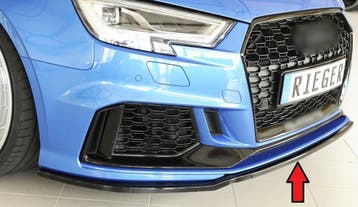 Front splitter voor Audi RS3 8V Facelift, Auto diversen, Tuning en Styling, Ophalen of Verzenden