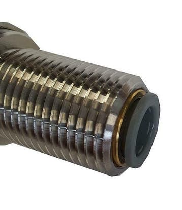 Tapkraan compensator chrome 3/8 John Guest insteek 5/8 draad, Verzenden