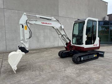 Veiling: Midigraafmachine Takeuchi TB135 Diesel 2012, Ophalen, Graafmachine