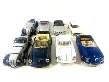 Bburago, Revell, UT Models - Model sportwagen (8) - BMW 3.0, Nieuw