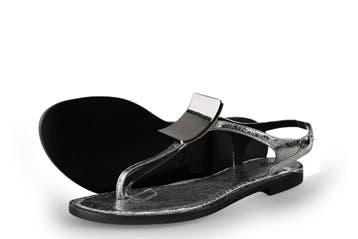 Roberto Festa Sandalen in maat 37 Zilver, Overige kleuren, Verzenden, Sandalen of Muiltjes, Zo goed als nieuw
