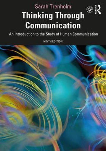 THINKING THROUGH COMMUNICATION 9E 9780367857011, Verzenden, Zo goed als nieuw