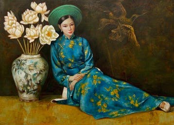 Alverico (1971) - La dama in blu e zaffiro, Antiek en Kunst