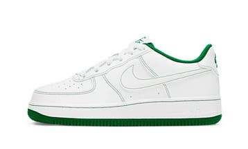 Nike Air Force 1 Low White Pine Green (GS), Nieuw