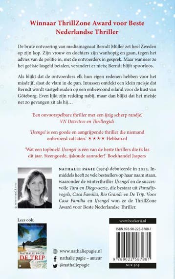 Ijsengel 9789022587881 Nathalie Pagie, Verzenden, Gelezen, Nathalie Pagie