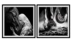 Aiana Roz - Silent Power - Set of 2 Black and White Fine Art, Antiek en Kunst