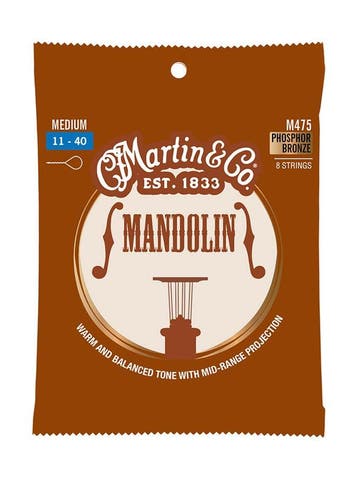 Martin M475 fosfor/bronze mandoline snaren .011, Verzenden, Nieuw