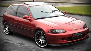 Front Splitter HONDA CIVIC MK5, Verzenden