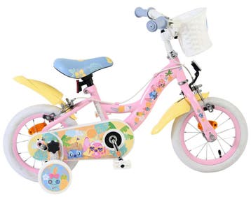 Koala Kinderfiets - Meisjes - 12 inch - Roze - Twee, Verzenden, Nieuw, 14 inch of minder