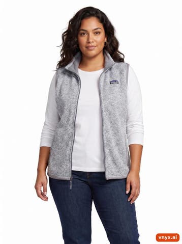 Patagonia Vests Dames maat L Light Grey Vintage, Ophalen of Verzenden, Nieuw