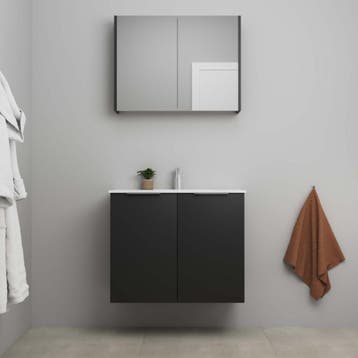 On-Line Badkamermeubelset - 80 cm - Voorgemonteerd - 2, Huis en Inrichting, Badkamer | Badkamermeubels, Ophalen of Verzenden, Nieuw