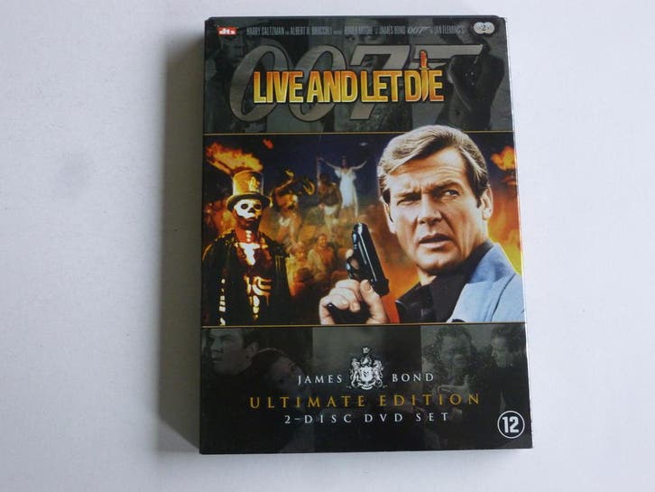 James Bond - Live and Let Die (2 DVD) Ultimate Collection, Cd's en Dvd's, Dvd's | Klassiekers, Zo goed als nieuw, Ophalen of Verzenden