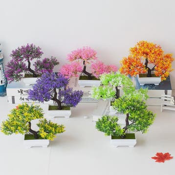 Kunst Bonsai Boom Potplant - Decoratieve Kunstplant voor Hui, Verzenden