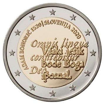 Slovenië 2 Euro Adam Bohori 2020, Verzenden