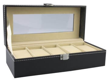 Lowander horlogebox – 5 stuks, Sieraden, Tassen en Uiterlijk, Overige Accessoires, Verzenden, Nieuw