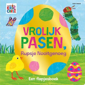 Boek: Vrolijk Pasen, Rupsje Nooitgenoeg - (als nieuw), Boeken, Verzenden, Zo goed als nieuw