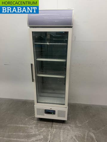 Polar Verrijdbare Glasdeurkoeling 218 liter 230V Horeca, Ophalen of Verzenden, Gebruikt