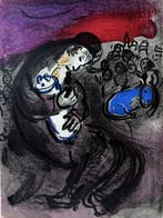 Marc Chagall (1887-1985) - Pleurs De Jeremie
