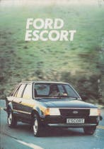 1981/82 Ford Escort Instructieboekje Vouwkaart Nederlands, Verzenden