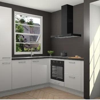 Zijdegrijze keuken Harbin 107071, Verzenden, Nieuw