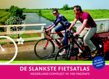 De slankste fietsatlas van Nederland - John Eberhardt, Boeken, Verzenden, Gelezen, John Eberhardt