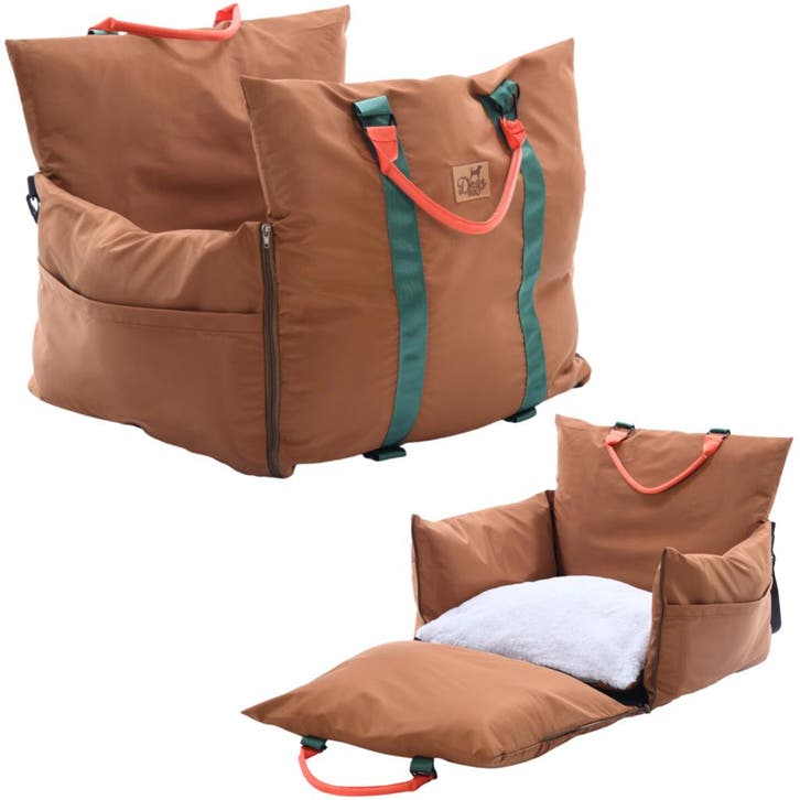 Luxe Honden autostoel  Royal+  Bruin Waterproof, Dieren en Toebehoren, Honden-accessoires, Nieuw, Ophalen of Verzenden