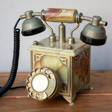 Fatap Italia S.A.S - Analoge telefoon - Messing, Onyx,