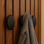 Wandknop - Afimera - Zwart Eiken Knop, Ophalen of Verzenden, Nieuw, Hout