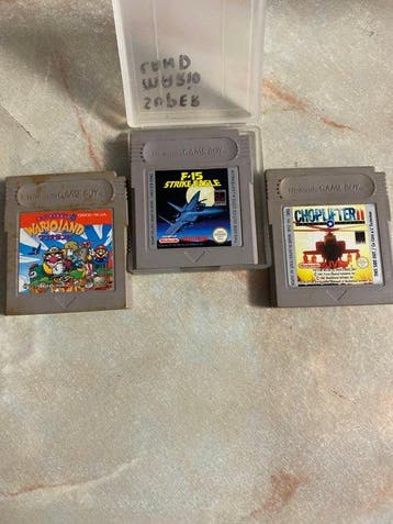 Nintendo - Gameboy Classic - Wario Land / F-15 Strike Eagle, Nieuw