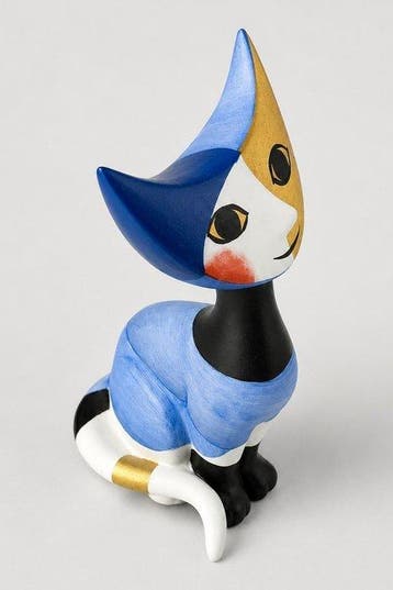 Goebel - Beeldje - „Carlo” – Porcelain Cat Figurine, 1990s -
