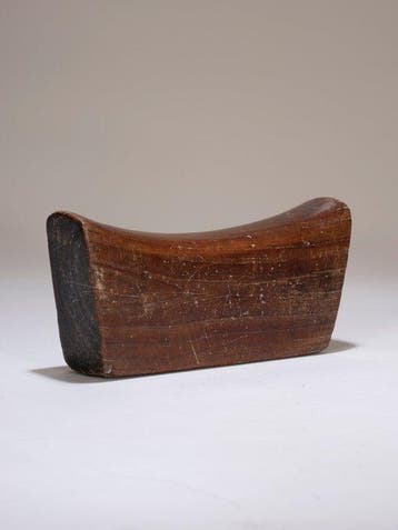 Ethiopische massieve houten hoofdsteun – Zuid-Ethiopië –