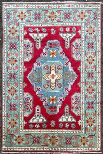 Afghaan Shirwan - (unused) - handgeknoopt - wol - nieuw -, Nieuw
