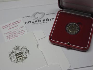 Monaco 2 Euro 2019 Pp GedenkMunt 200 Jahrestag der Thronb..., Verzenden