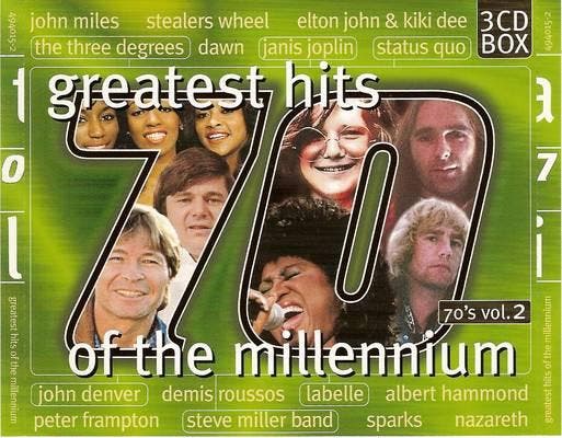 Various - Greatest Hits Of The Millennium 70s Vol. 2, Cd's en Dvd's, Cd's | Pop, Gebruikt, Ophalen of Verzenden