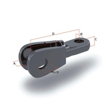 Oog-Gaffel-Toggle, Watersport en Boten, Ophalen of Verzenden, Nieuw