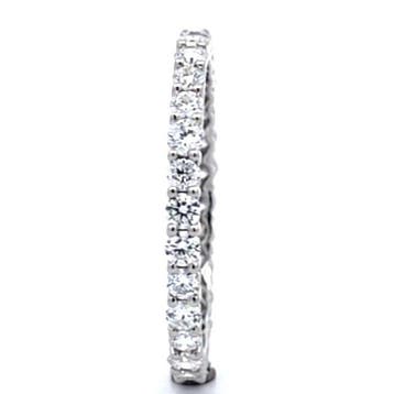Ring Platina - 1.03ct. tw. Diamant (Natuurlijk) - F-G,VVS, Nieuw